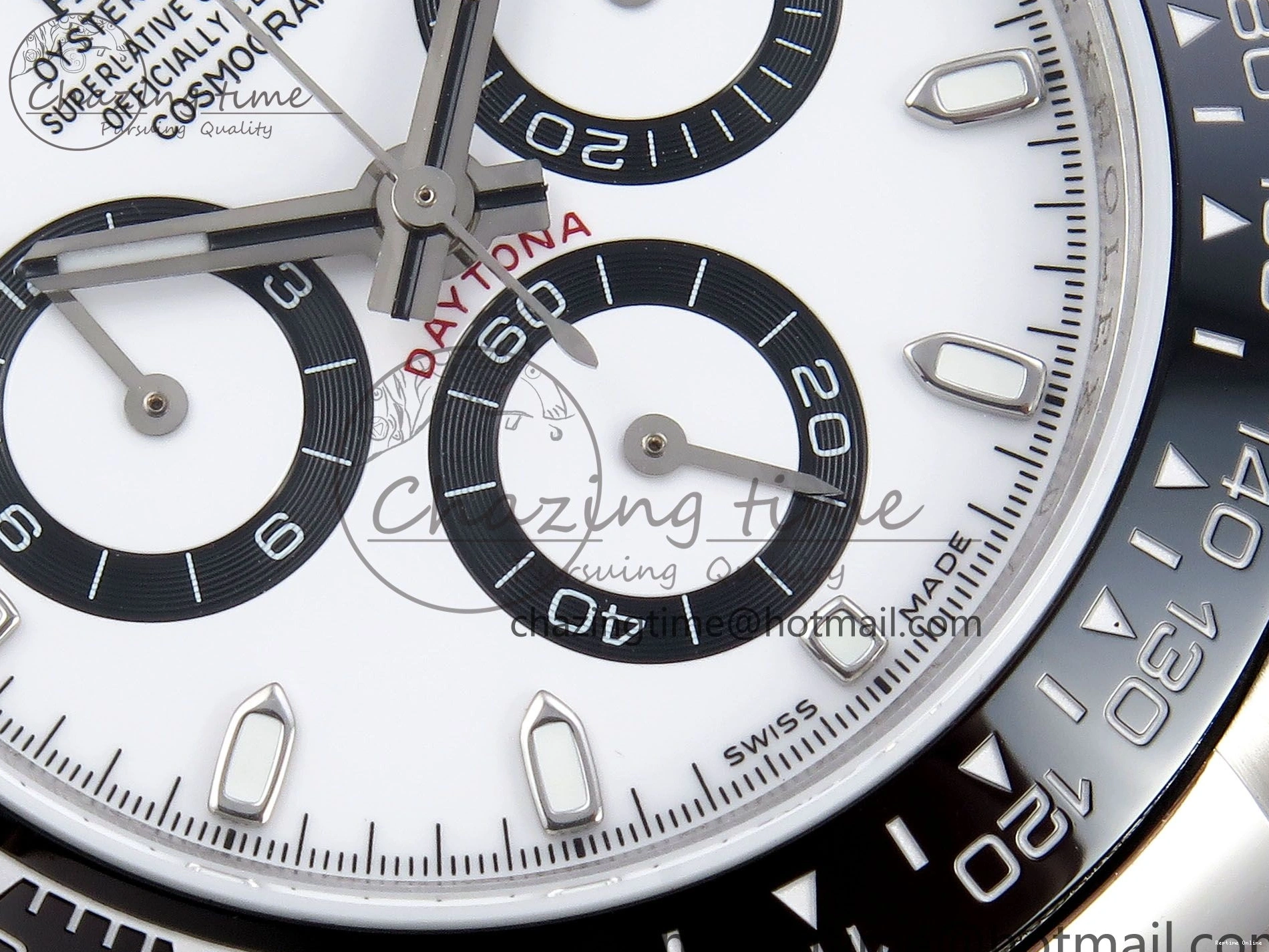 0212 FreshLook Daytona 116500 JDF 1:1 Best Edition 904L Steel White Dial on SS Bracelet A 1338